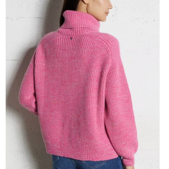 Fashion Nova NWT Clover Pink Chunky Knit Turtleneck Sweater Women’s 1X - Picture 2 of 12